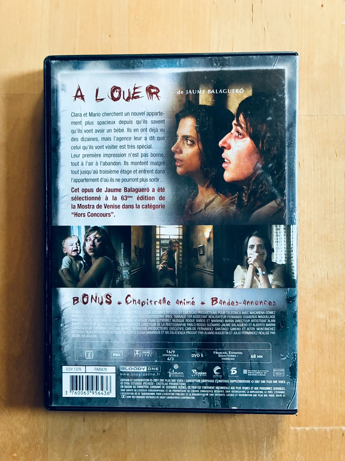 DVD For Rent by Jaume Balaguero. – photo 3
